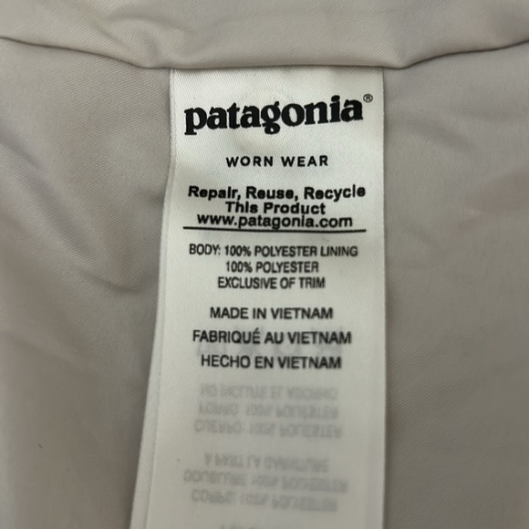 Patagonia Los Gatos Full Zip Beige Jacket Size XL - Picture 5 of 12